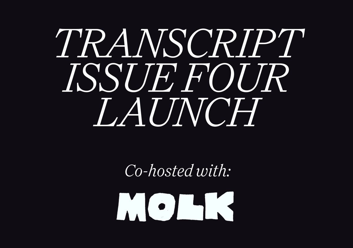 TRANSCRIPT ISSUE FOUR launch