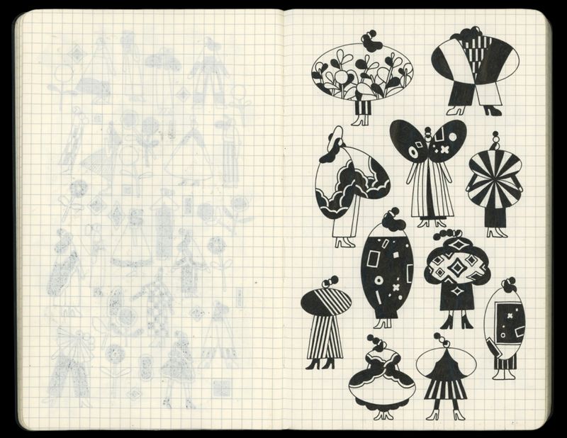 The sketchbooks of Rose Wong