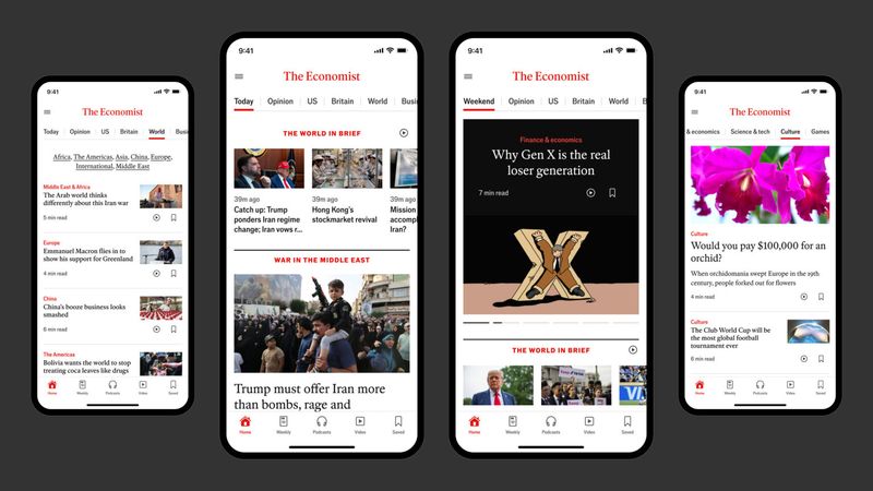The Economist's redesign
