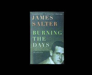 James Salter – Burning The Days (1997)